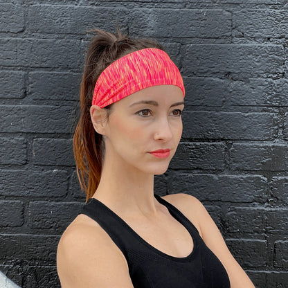 Workout Headbands for Women & Men – Non-Slip, Stretchy, Moisture-Wicking Sports Headbands for Yoga, Fitness, Travel – Multi-Color | Made in USA (1–3 Day Delivery)