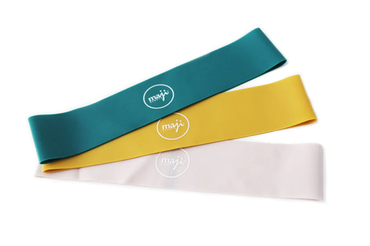 Pack of Three Loop Resistance Bands – Premium Quality & Enhanced Comfort